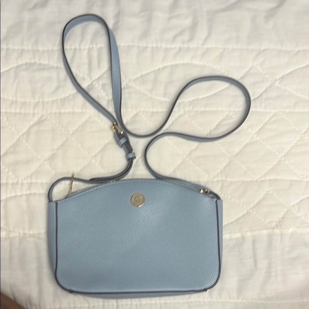 Anne Klein Blue Crossbody Bag with Elegant Design